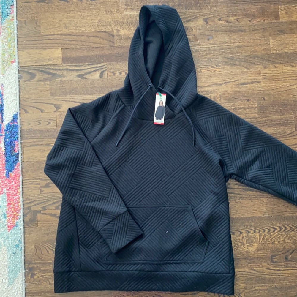 *Black hoodie sweatshirt